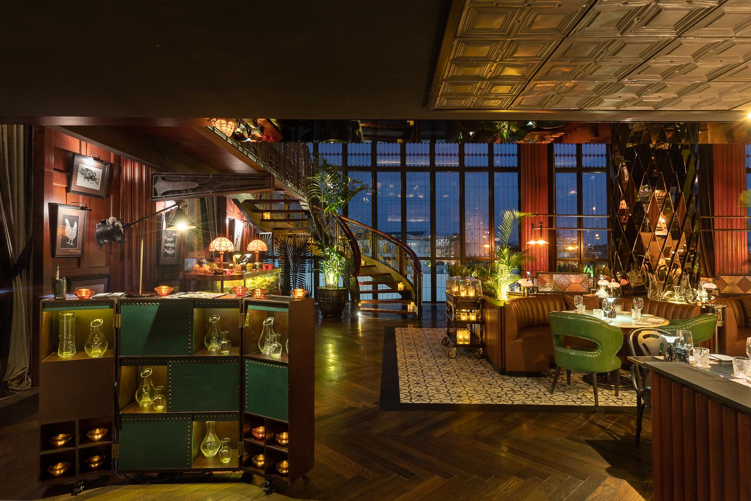 مزدوج - ستة، فندق لوكشري - سيمنياك سمينياك المظهر الخارجي الصورة The interior of the restaurant
