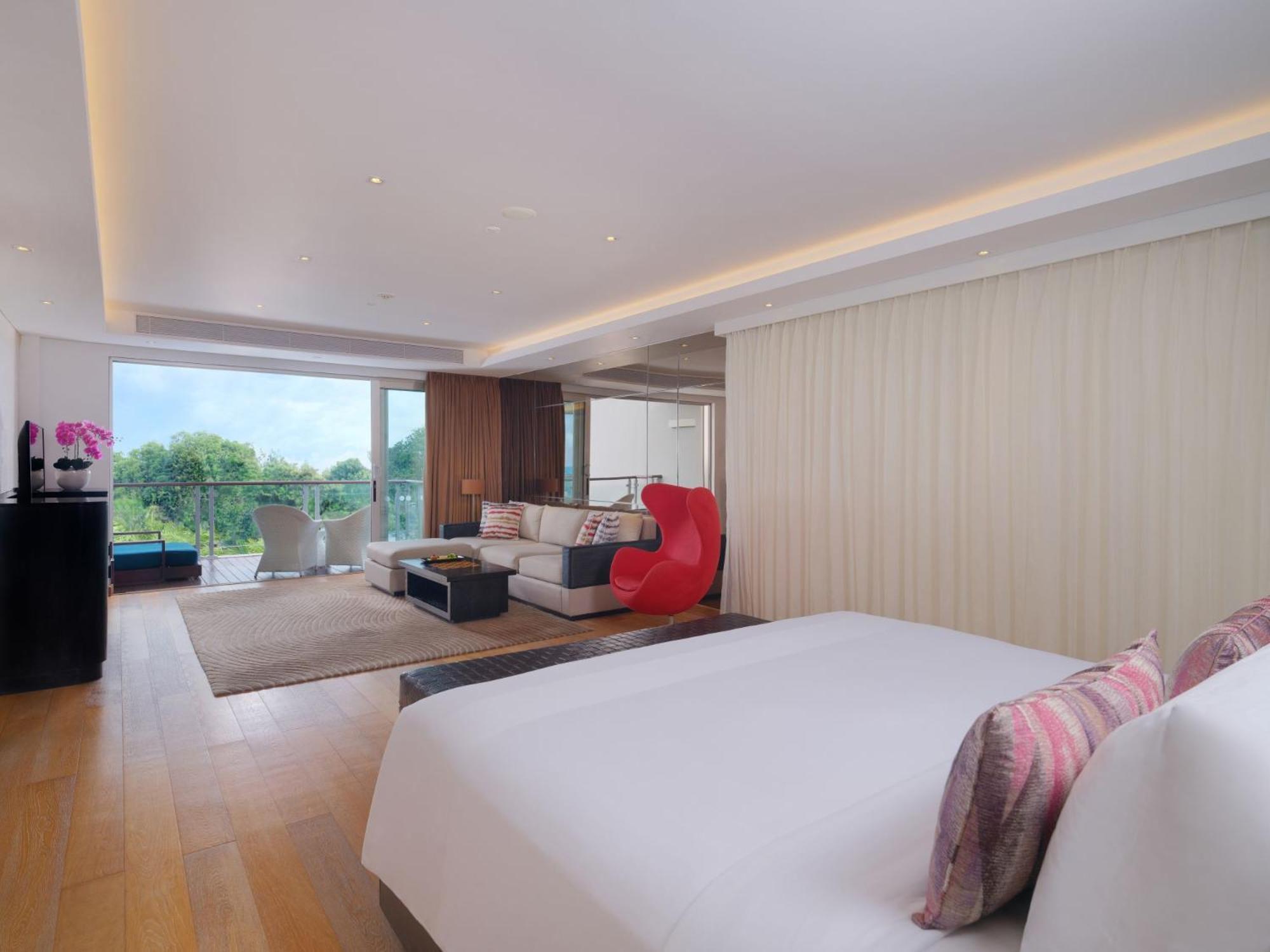 مزدوج - ستة، فندق لوكشري - سيمنياك سمينياك المظهر الخارجي الصورة A bedroom at The Park, Hyderabad
